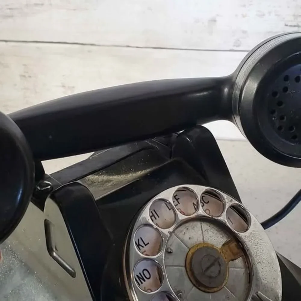 Vintage MCM Monophone Rotary Telephone